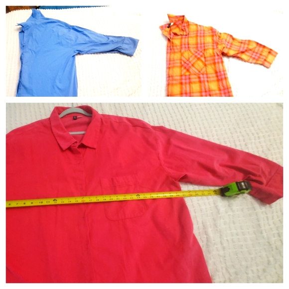 4X  BUNDLE Womens button down shirts - Picture 3 of 13